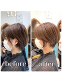 【山方　直也】小顔×マッシュショート×似合わせカット×耳かけ