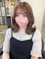 アリスバイアフロート 自由が丘(ALICe by AFLOAT)&nbsp;〇くびれヘア × インナーカラー ミルクティーベージュ