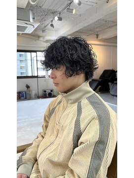 フェイヴィーズ(FavyS) マッシュウルフ メンズパーマ