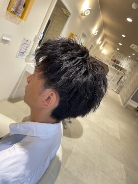 クロス(cross) ソフトツイスト×ショートスタイル