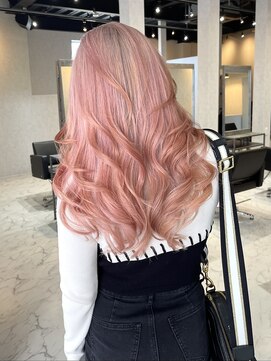 アフター(after) 10代.20代.30代色気レイヤーカット/ピンク