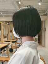 ラボヌールヘアーリアン 川越店(La Bonheur hair Lien)&nbsp;＝ラインのそろった丸みのあるボブ＝