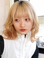 ドーチェ 瓢箪山(DOCHE)&nbsp;ハイトーンカラー×ウェーブヘア