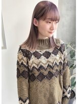 イル(ill)&nbsp;透明感カラー　ミルクティーベージュ　ケアブリーチ