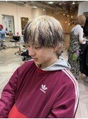 《tomi》ブリーチ×パーマ