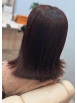 ヘアアトリエ ナイン(hair atelier nine)&nbsp;メルティーカラー/似合わせカット/ウェーブミディアム/福島市