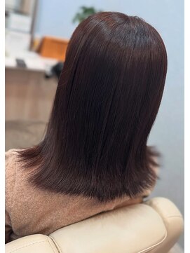 ヘアアトリエ ナイン(hair atelier nine) メルティーカラー/似合わせカット/ウェーブミディアム/福島市