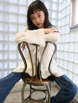 ウォーター 表参道(WATER)&nbsp;ストレートヘア/こなれヘア/前髪カット