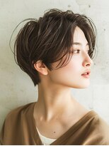 アルトリスト(Altruist Aging×HAIR&SPA)&nbsp;☆イメチェンピンクベージュアンブレラカラー前髪クールショート