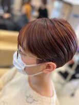 ヘアショップエヌアンドエー 久喜 栗橋店(hairshop N&A)&nbsp;品と抜け感を兼ね備えた大人可愛いタイトショート　ハイライト