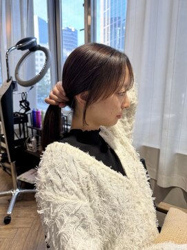 ハイル(KHAIR) 顔周りカット/檜谷