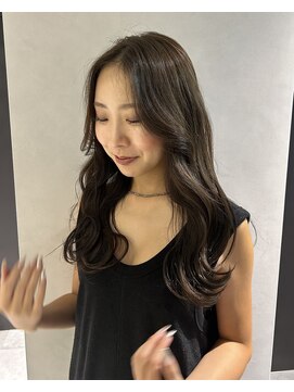 リアン バイ キートス(Lien by kiitos) チョコレートブラウン/透明感カラー/赤み消しカラー/ロング