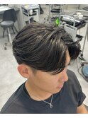 広島メンズ/毛流れパーマ/ニュアンスパーマ