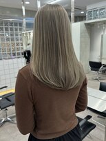 サンクプロジェクト(cinq PROJECT)&nbsp;ミルクティーベージュダブルカラーハイトーンカラーレイヤー韓国