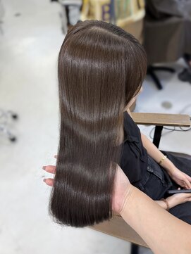 ハピネス 梅田茶屋町店(HAPPINESS) 韓国風/レイヤーカット/顔周り/顔まわり/髪質改善/ベージュ