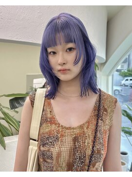 ウィット(wit) blue purple color