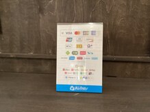 ヘアーサロン まつもとの雰囲気（各種、電子決済をご利用頂けます。）