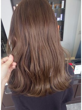 グランヘアー 豊岡店(GRAN HAIR) #ハイライト#ダブルカラー#モカベージュ#白髪ぼかし#髪質改善