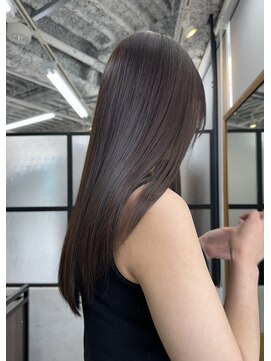 ユエ(YUE) 失敗しない縮毛矯正/－5歳の美髪へ/ワンレン