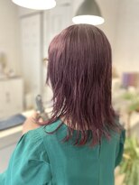ヴィフ ヘアアンドデザイン(Vif hair&design)&nbsp;ライラックピンク（ブリーチあり）
