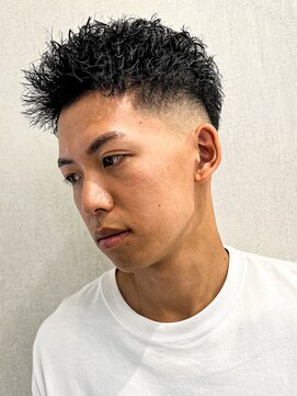 ルースト 京都駅前店(ROOST) ツイストスパイキー×スキンフェード