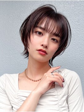 アフロートフクオカ(AFLOAT FUKUOKA) 絶壁解消！小顔に見えるひし形シルエットショート