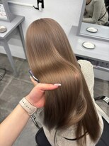 ペレ 栄店(PELE) クラゲヘアー/小顔に見せるヘア/ココアベージュ/栄