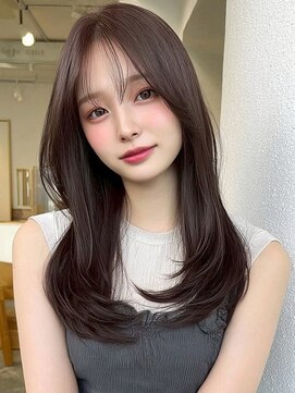 ノイズ エコル(Hair&Make NOISM ekolu ) 大人可愛い20代30代40代小顔ウルフレイヤーボブ丸み韓国ロング