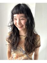 シータ(sheta)&nbsp;【表参道sheta/中澤】ニュアンスパーマ　ロングレイヤーカット