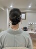 和装ヘアセット　￥5500→￥4800