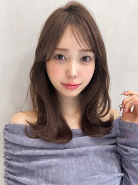 アグノス 青山(Agnos) くびれヘア大人ガーリー艶感似合わせカットモテ髪外ハネボブ