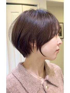 ロンド パルティール 大宮(Lond partir) 大人ガーリー/レイヤーショート/前髪白髪/20代30代40代50代/大宮