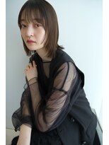 トリッカ 銀座(tricca)&nbsp;ミディアムボブ/切りっぱなしボブ/外ハネボブ