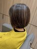 カット+イルミナカラー+質感再生トリートメント ¥17380#国分寺#ショートボブ