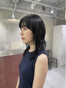 インク バイ アルテフィーチェ 西宮(ink by artefice) ハイライトくびれボブセミロングクラゲヘアショートウルフ
