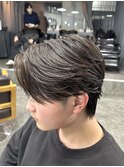毛流れセンターパート