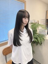 シー.(SHE.)&nbsp;【SHE.】ロングレイヤー/寒色カラー/韓国風/ブラック