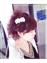 ノーマジーン(Norma jean)&nbsp;襟足３センチでも！こんな立体感でキュートなセットヘア！