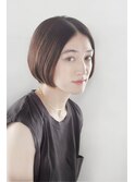 ショートボブ 8 ストレート シンプル