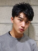 フランクスバーバー アンド ビアークラブ(FRANK'S BARBER and BEER CLUB)&nbsp;かき上げヘアショートレイヤー七三オールバックコンマヘアR