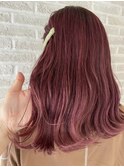 waves北岡　ハイトーン　ラズベリーピンク