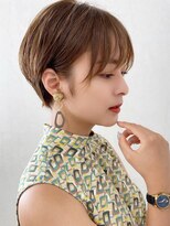 セブンルックス モカ 宇都宮鶴田店(7LOOKS mocha) 柔らかベージュブラウン×ショートボブ/ミニボブ