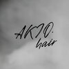 アキオドットヘアー(AKIO.hair)のお店ロゴ