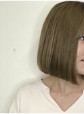 内巻きボブ