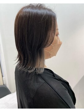 ヘアー ミッション 心斎橋店(hair Mission) インナーカラーグレージュ