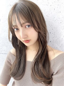 アフロート ルヴア(AFLOAT RUVUA) るなstyle ヘルシー大人可愛いロングヘア 20代30代40代 新宿