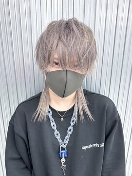 キバ(kva) ▽□□▽中性ウルフ×シルバーカラー