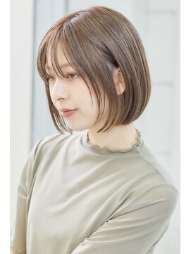 ミチオ ノザワ ヘアサロン ギンザ(Michio Nozawa HAIR SALON Ginza) 似合わせカット×丸みボブ【瀧上丈司】