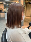 チョコレートベージュカラー大人ガーリー20代30代40代50代