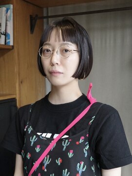 ネロ ヘアサロン 渋谷(NERO HAIR SALON) 【まどか】ミニボブ